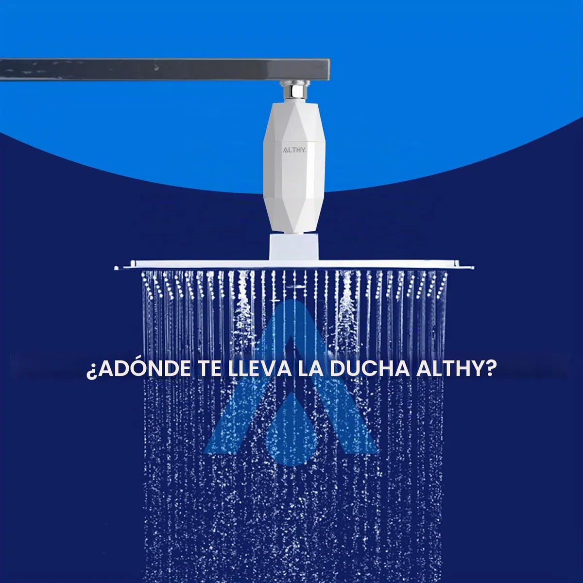ALTHY Filtro de ducha de con vitamina C para agua dura - Filtro de cabezal de ducha, Reduce el cloro y el metal pesado, mejora la piel seca, la caspa del cabello, el eccema (4 Filtro Incluido)