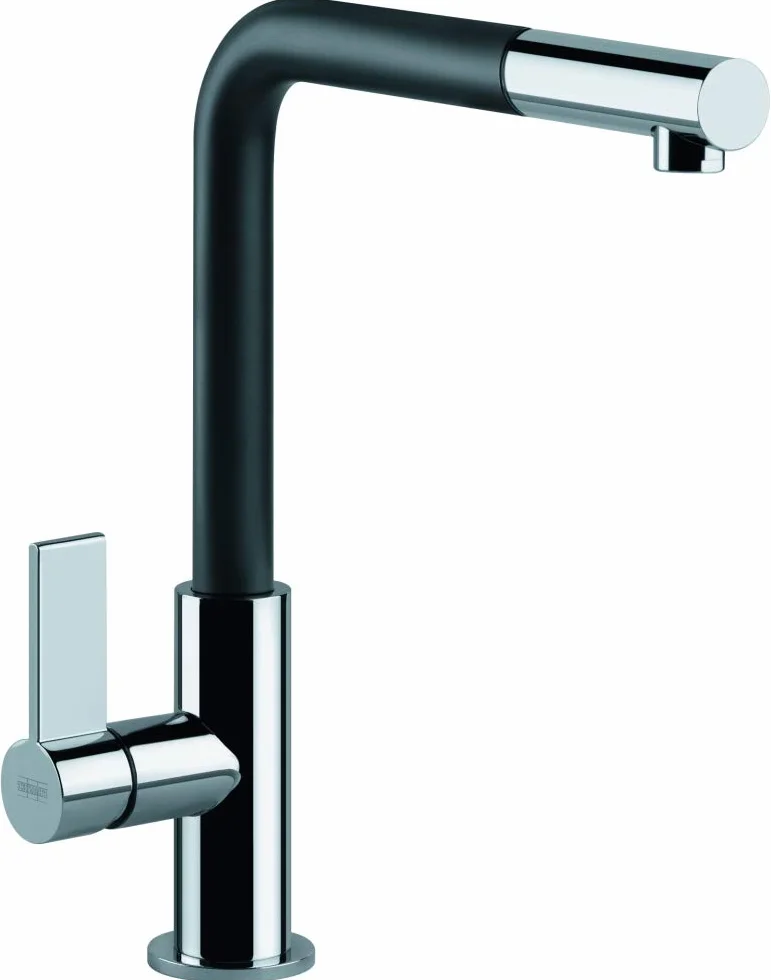 Franke Neptune Monomando Evo Pull-Out Cromo Negro