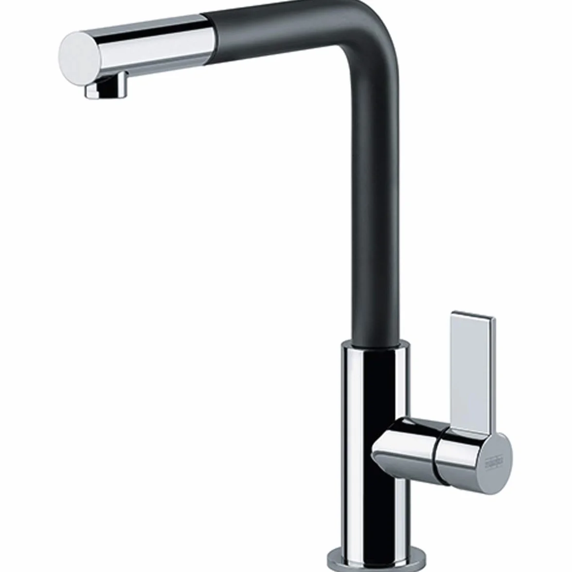 Franke Neptune Monomando Evo Pull-Out Cromo Negro
