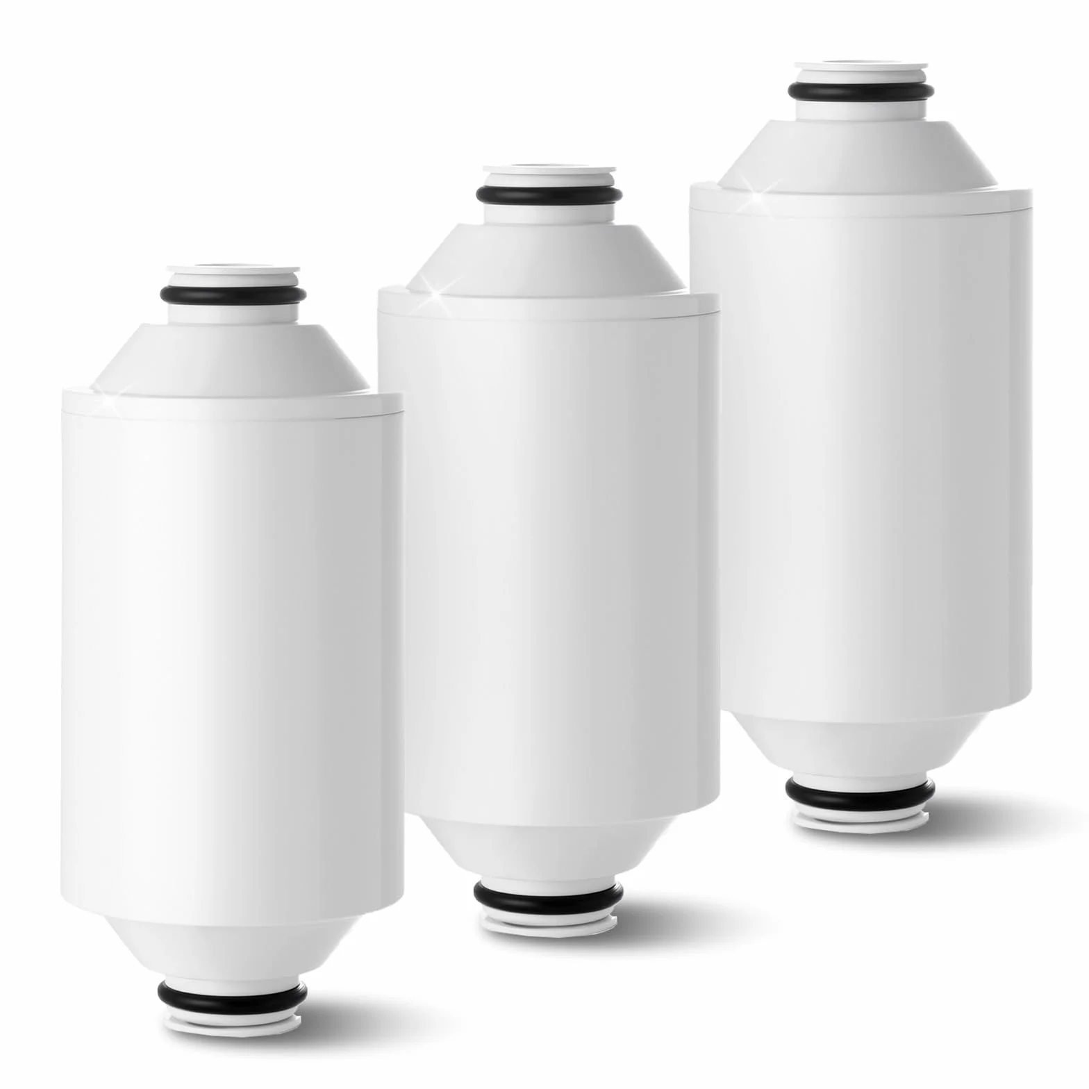 El cartucho de filtro de repuesto AWP175 compatible con la ducha Philips AWP1775CH elimina el cloro y las impurezas, con capacidad de filtrado (paquete de 3)