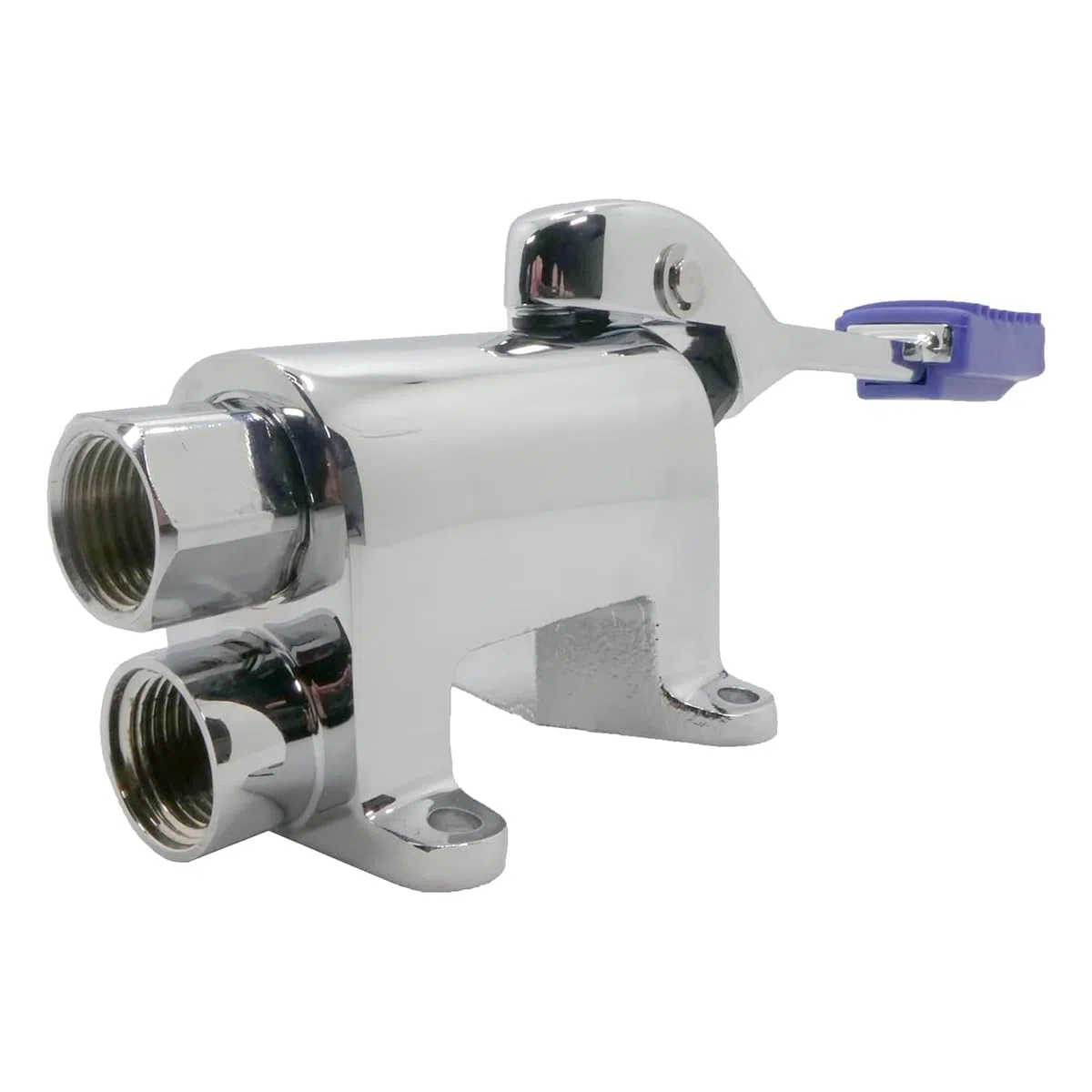 Repuesto Técnico | Grifo Pedal Simple para Cocina Industrial y Hostelería | Control de Caudal sin Contacto | Para Agua Fría o Caliente | Pedal Antideslizante con Regulación por Presión