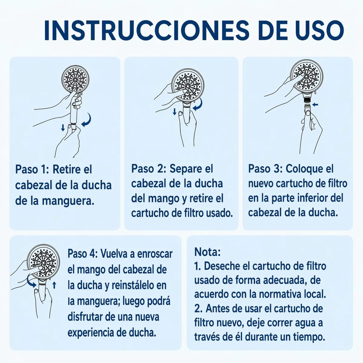 Cobbe Filtro para alcachofa de ducha con ASIN B0CSYYD9HD, B0CXP5WM77, B0CXP12QDQ, filtro de repuesto de 20 capas para agua dura, limpieza y eliminación de cloro y sustancias nocivas