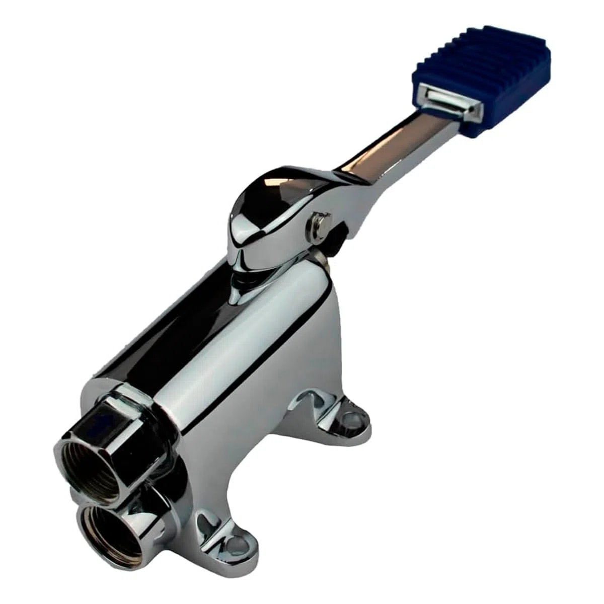 Repuesto Técnico | Grifo Pedal Simple para Cocina Industrial y Hostelería | Control de Caudal sin Contacto | Para Agua Fría o Caliente | Pedal Antideslizante con Regulación por Presión