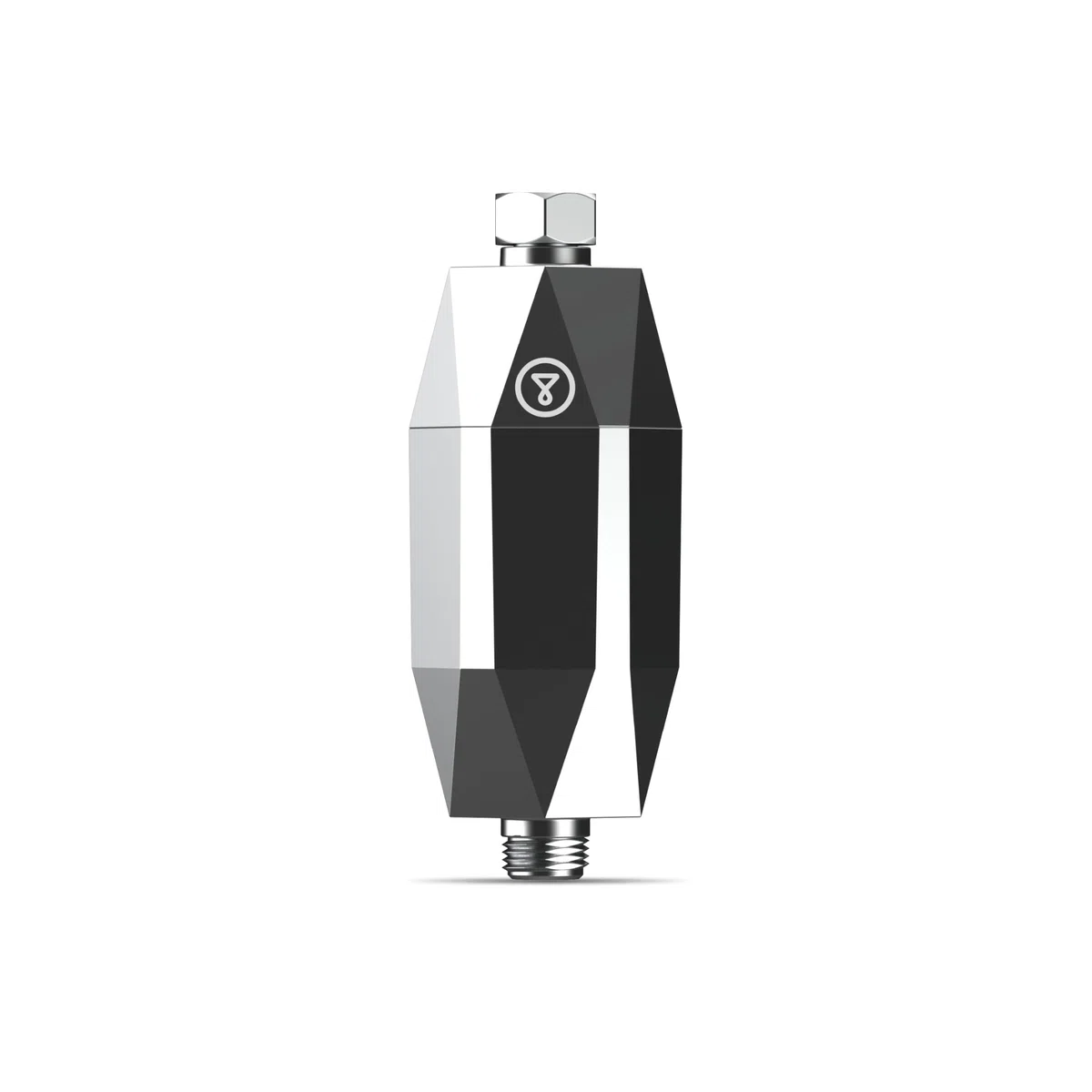 Tappwater ShowerPro Diamond - Filtro para Ducha. Filtra la Cal, el Cloro y +60 sustancias. Diseño único. Filtración en 4 etapas y tecnología KDF-55 para piel suave y pelo fuerte. 6 meses - 20.000L